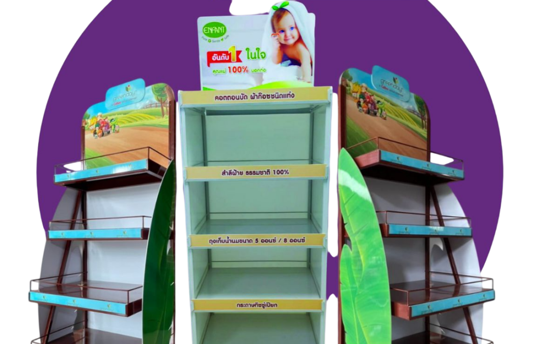 Display Stand คืออะไร เลือกแบบไหนให้เหมาะกับสินค้าและพื้นที่ร้านค้า