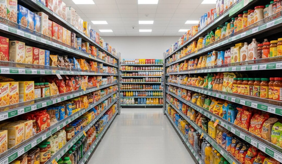ป้ายสอดชั้นวาง Shelf Strip ซูเปอร์มาร์เก็ต: คู่มือวัดขนาด เลือกวัสดุ สั่ง 500 ชิ้น 2026
