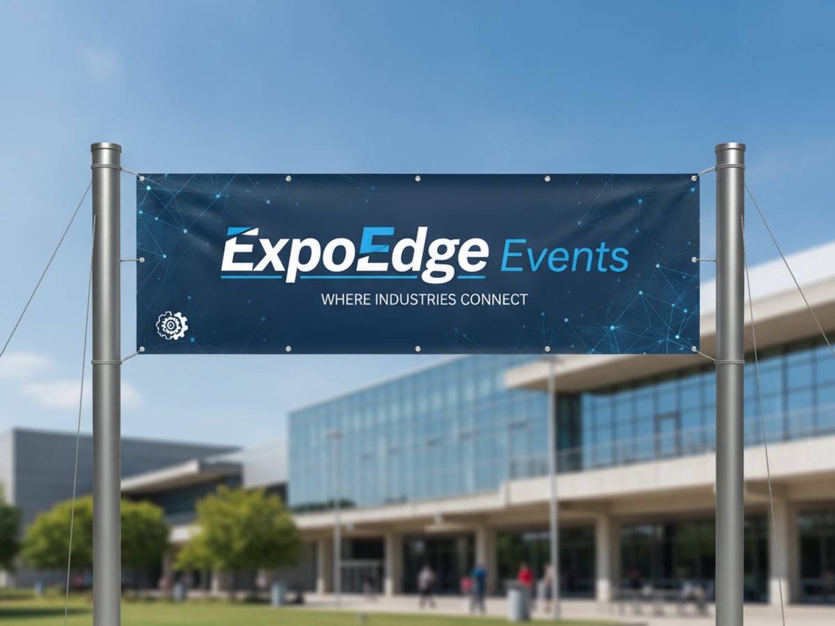 Banner Outdoor Exhibition Vinyl Frontlit Innovalue แบนเนอร์ Outdoor งานนิทรรศการ Exhibition ExpoEdge Events Vinyl Frontlit Innovalue 2026