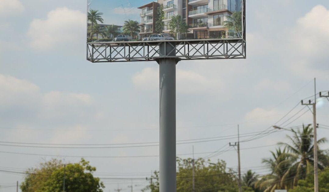 Billboard Outdoor อสังหาฯ ทนได้กี่ปี? สาเหตุป้ายซีดเร็วและวิธีเลือก Vinyl Frontlit S2 vs S4 [2026]